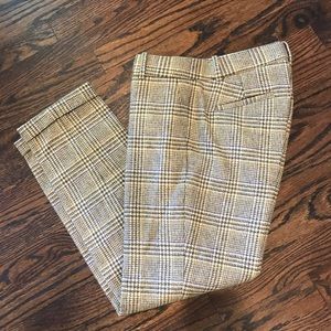 J. Crew Cafe Capri wool pants